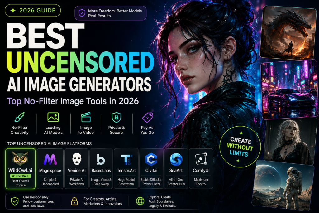 best uncensored ai image generators
