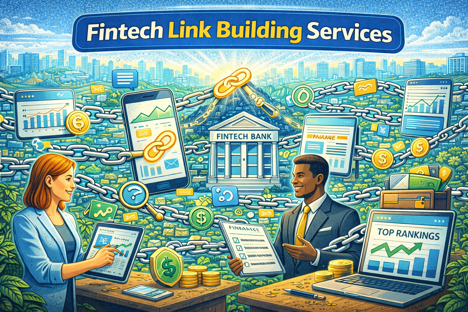 fintech link building services