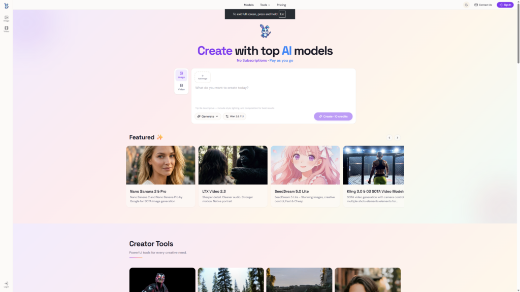 best video ai generation tool - Pixel Bunny