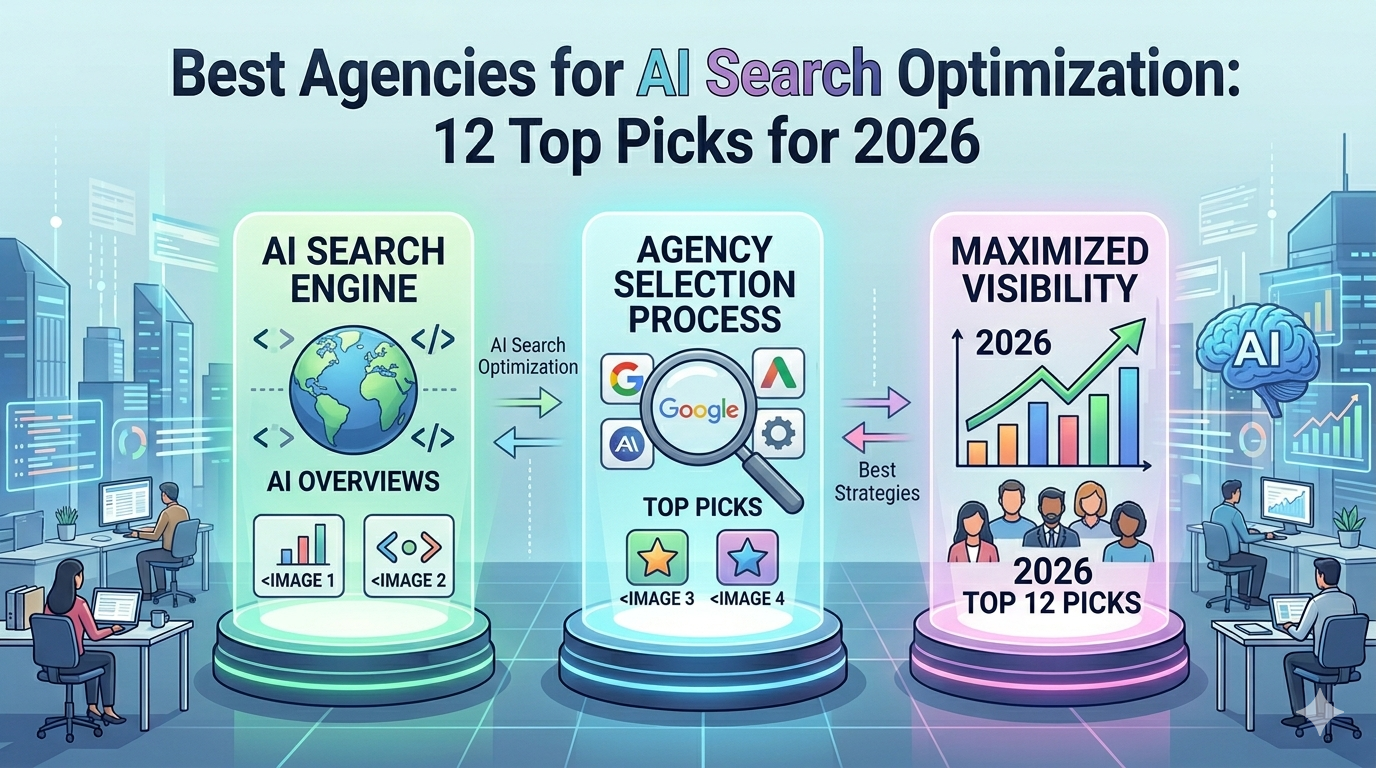 Best Agencies for AI Search Optimization: 12 Top Picks for 2026