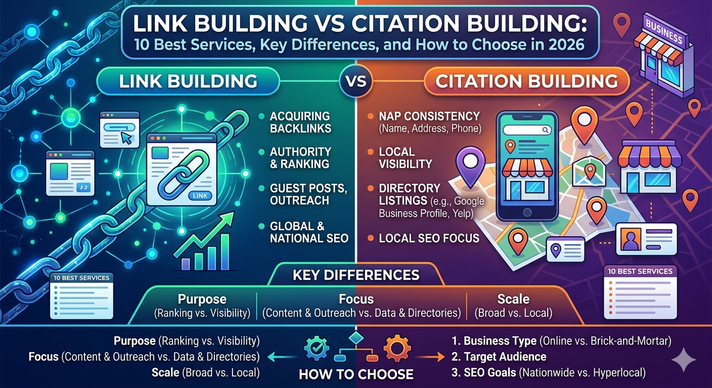 Link Building vs Citation Building