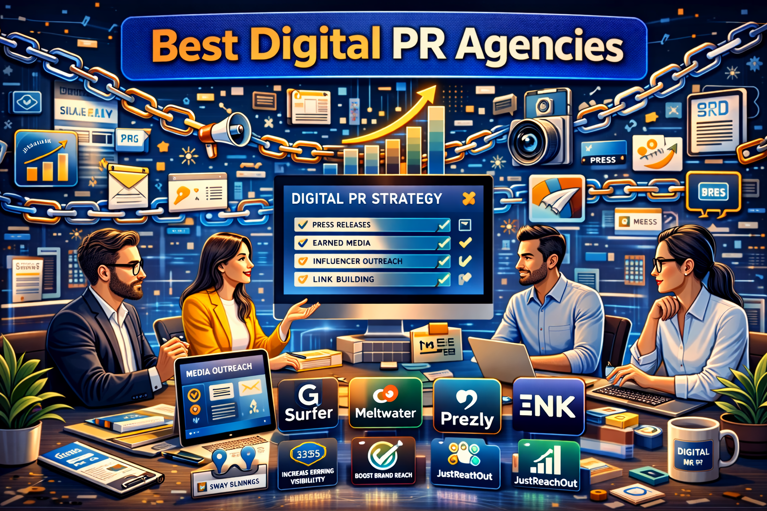 11 Best Digital PR Agencies in 2026: Ranked, Reviewed & Compared