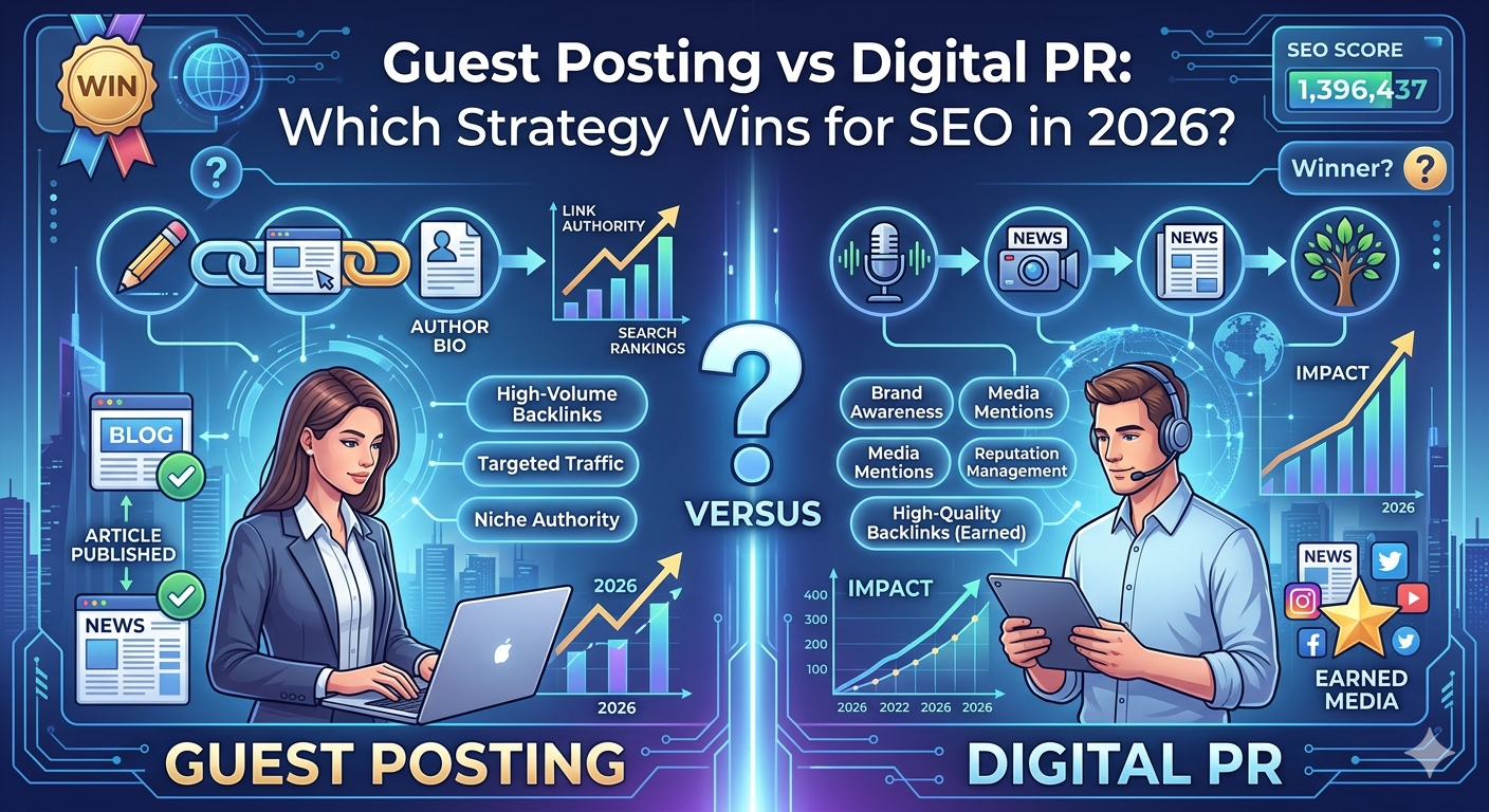 Guest Posting vs Digital PR