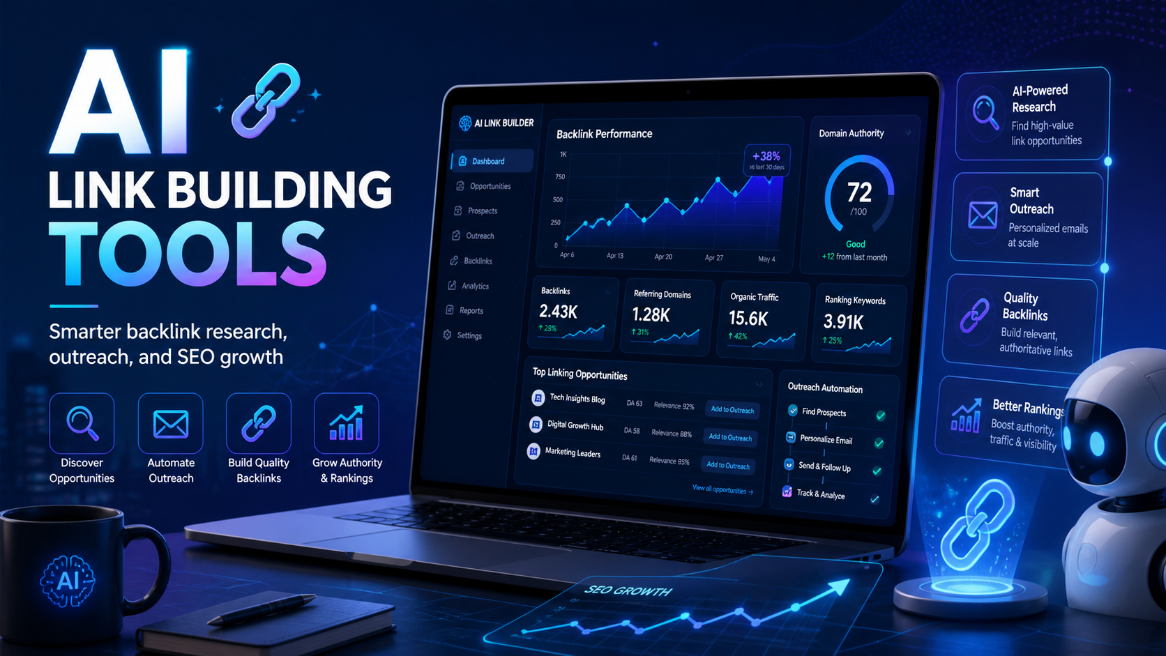ai link building tools